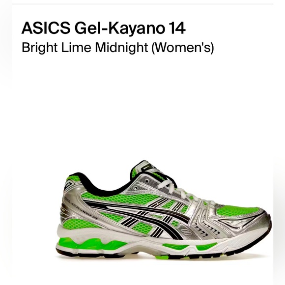 ASICS Gel Kayano 14 “Bright Lime” Womens